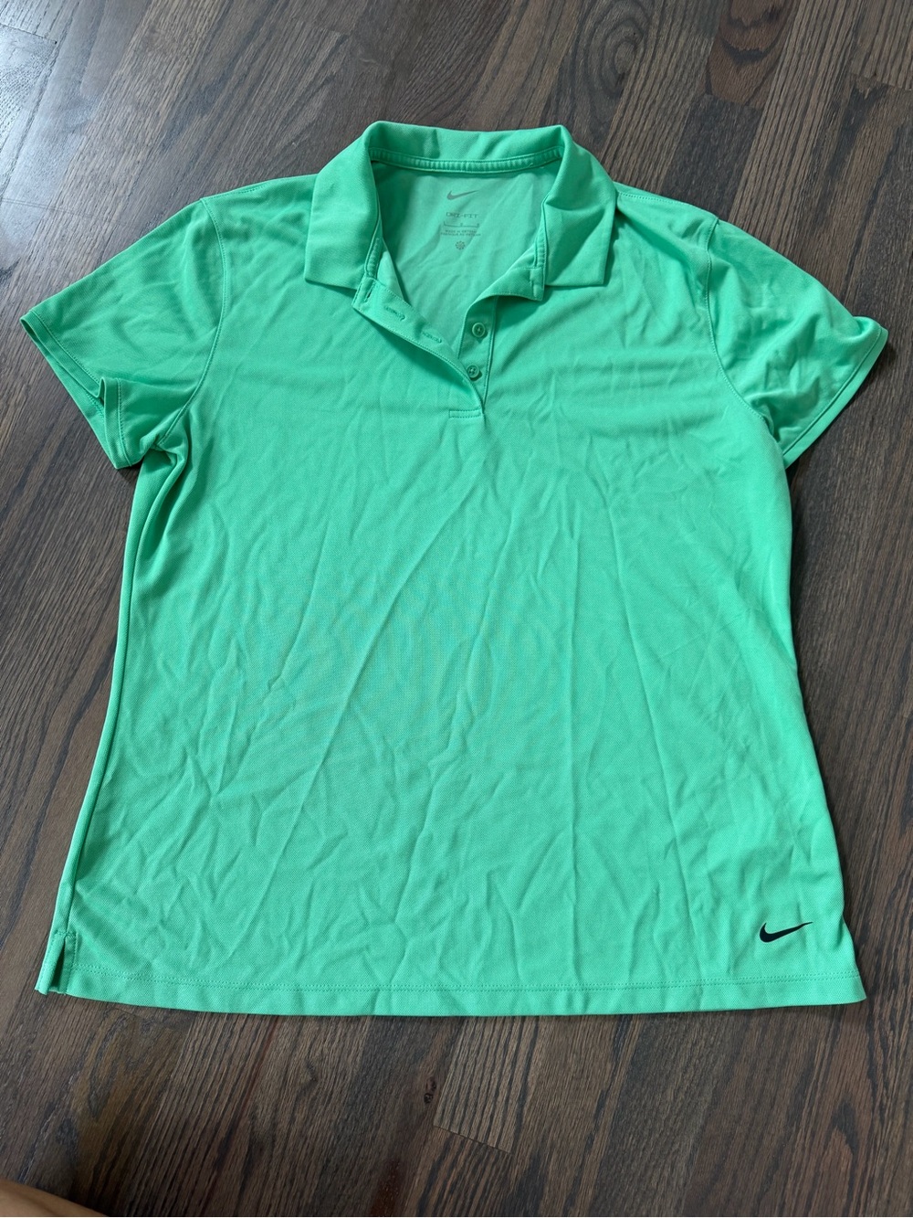 Nike Women’s Mint Green Short-Sleeve Polo